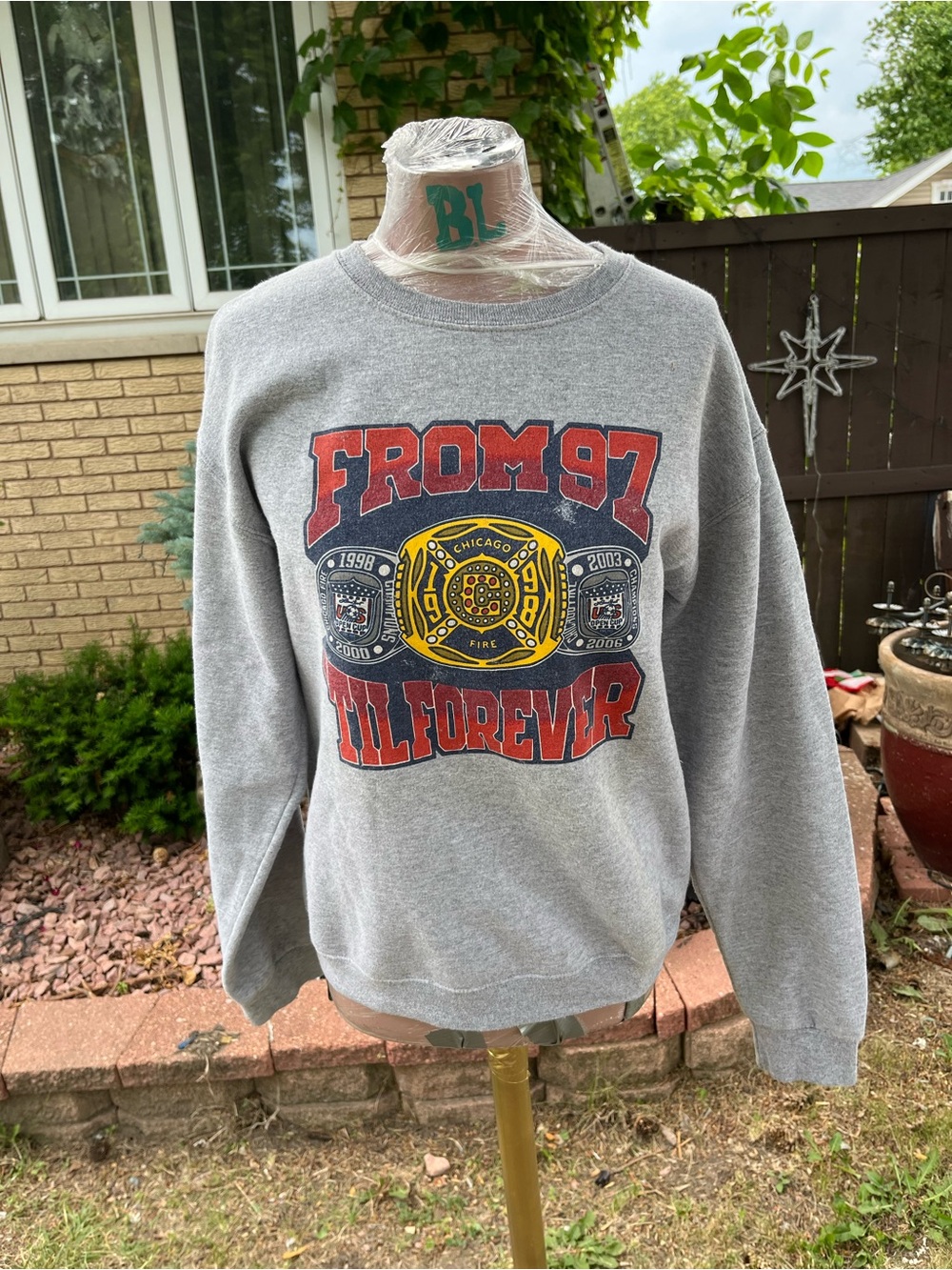 Gray 'FROM 97 TIL FOREVER' Graphic Crewneck Sweatshirt